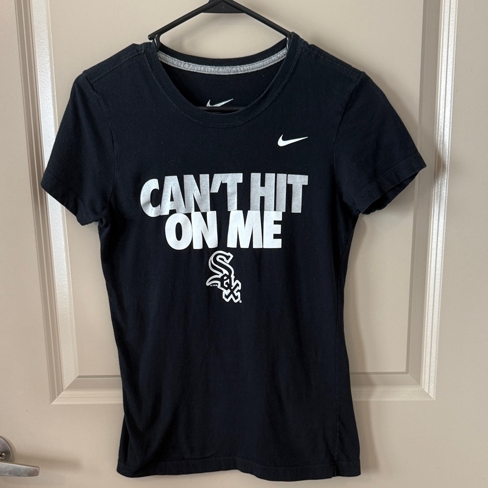 Nike Black and White Tee